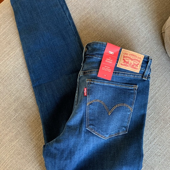 NWT Levi’s mid rise skinny jeans size 29 - Picture 5 of 6